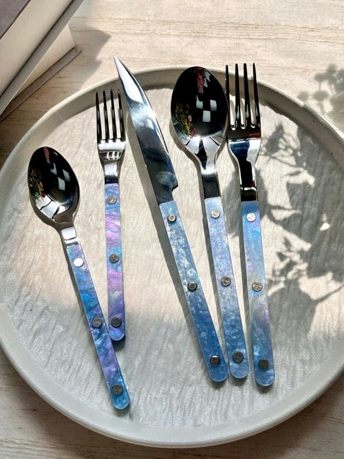 French Rivet Flatware Set