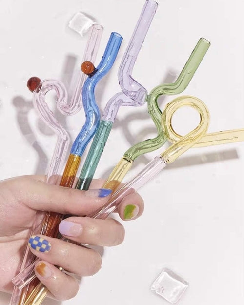 Sculptural Dopamine Coupe Glass